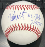 Ramon Martinez Signed ROMLB Baseball No-Hitter 7/14/95