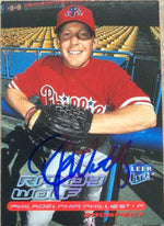 Randy Wolf Signed 2000 Fleer Ultra Baseball Card - Philadelphia Phillies - PastPros