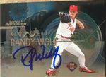 Randy Wolf Signed 2000 Skybox Dominion New Era Baseball Card - Philadelphia Phillies