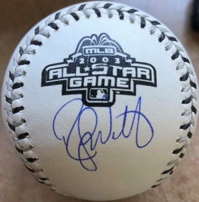 Randy Wolf Signed 2003 All-Star Game Baseball - PastPros