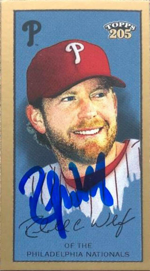 Randy Wolf Signed 2003 Topps 205 Polar Bear Baseball Card - Philadelphia Phillies - PastPros