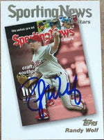 Randy Wolf Signed 2004 Topps Baseball Card - Philadelphia Phillies - #727
