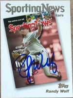 Randy Wolf Signed 2004 Topps Baseball Card - Philadelphia Phillies - #727 - PastPros