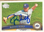 Randy Wolf Signed 2011 Topps Diamond Anniversary Factory Set Baseball Card - Milwaukee Brewers - PastPros