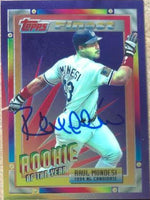Raul Mondesi Signed 1994 Topps Traded Finest Inserts Baseball Card - Los Angeles Dodgers - PastPros