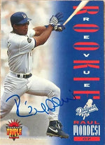 Raul Mondesi Signed 1994 Triple Play Baseball Card - Los Angeles Dodgers