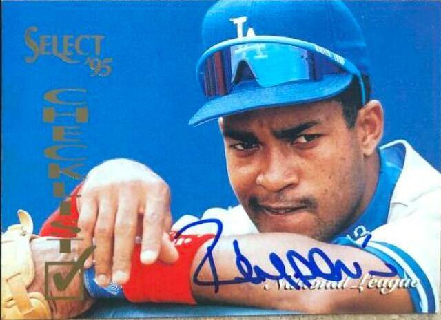 Raul Mondesi Signed 1995 Score Select Baseball Card - Los Angeles Dodgers - PastPros