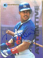 Raul Mondesi Signed 1995 Skybox E-Motion Baseball Card - Los Angeles Dodgers