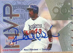 Raul Mondesi Signed 1996 Leaf All-Star Game MVP Contenders Baseball Card - Los Angeles Dodgers - PastPros