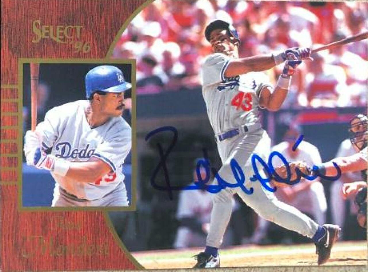Raul Mondesi Signed 1996 Score Select Baseball Card - Los Angeles Dodgers - PastPros