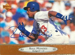 Raul Mondesi Signed 1996 Upper Deck Baseball Card - Los Angeles Dodgers