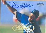Raul Mondesi Signed 1998 Fleer Tradition Baseball Card - Los Angeles Dodgers - PastPros