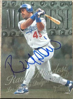 Raul Mondesi Signed 1999 Metal Universe Baseball Card - Los Angeles Dodgers - PastPros