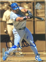 Raul Mondesi Signed 1999 SP Authentic Baseball Card - Los Angeles Dodgers