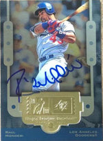 Raul Mondesi Signed 1999 SPx Baseball Card - Los Angeles Dodgers