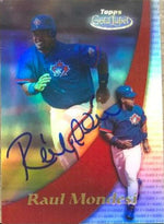 Raul Mondesi Signed 2000 Topps Gold Label Class 3 Baseball Card - Toronto Blue Jays