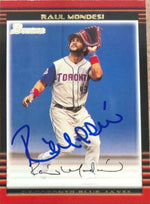 Raul Mondesi Signed 2002 Bowman Baseball Card - Toronto Blue Jays - PastPros