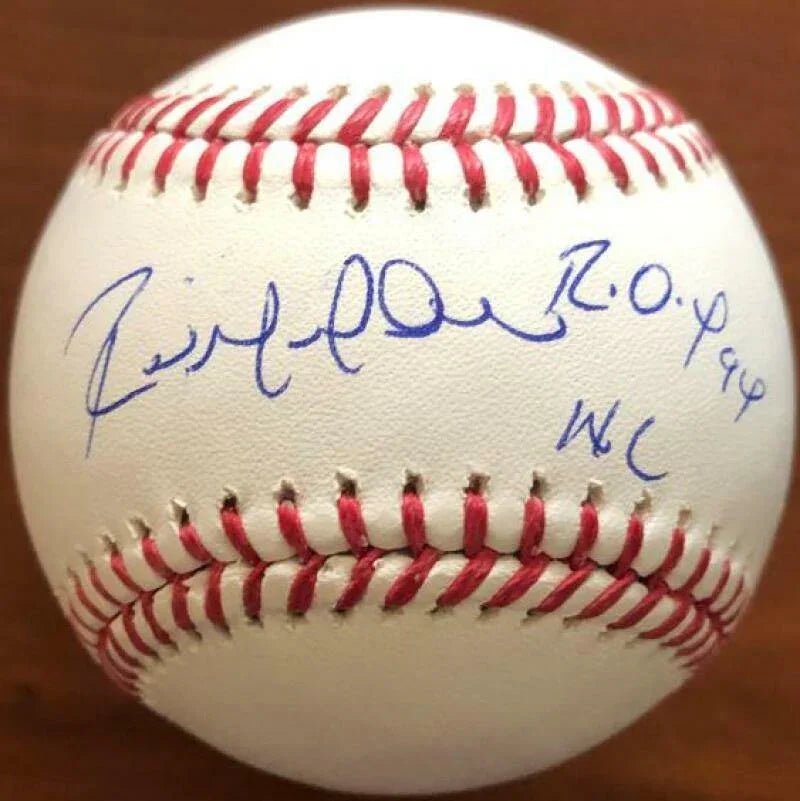 Raul Mondesi Signed Rawlings Official Major League Baseball - w/ROY 94 Insc.