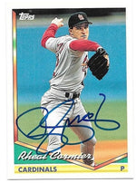 Rheal Cormier Signed 1994 Topps Baseball Card - St Louis Cardinals - PastPros