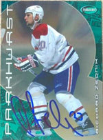 Richard Zednik Signed 2001-02 Parkhurst Hockey Card - Montreal Canadiens - PastPros