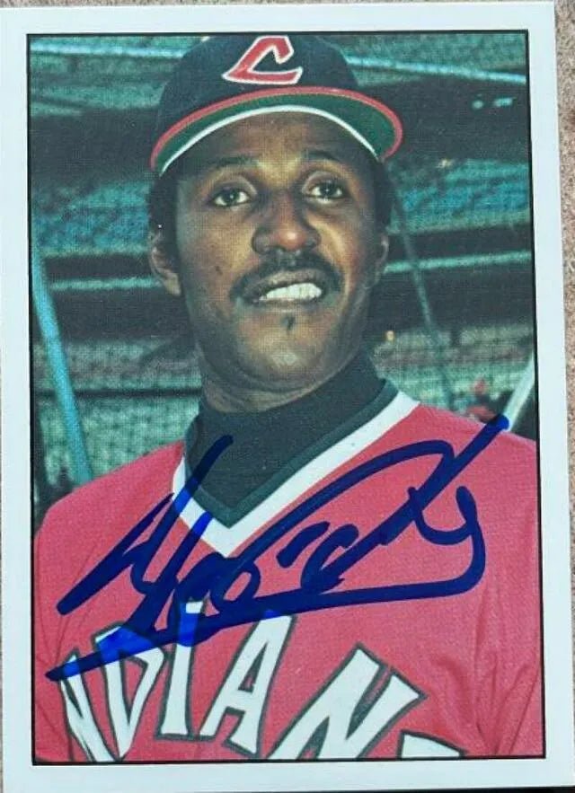 Rico Carty Signed 1976 SSPC Baseball Card - Cleveland Indians