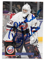 Ron Hextall Signed 1994-95 Donruss Hockey Card - New York Islanders - PastPros