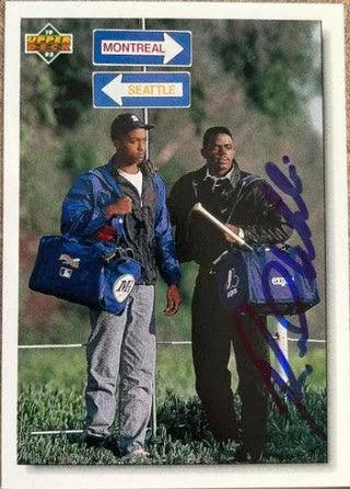 Rondell White Signed 1992 Upper Deck Baseball Card - Montreal Expos