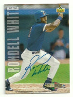 Rondell White Signed 1993 Upper Deck Baseball Card - Montreal Expos