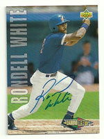 Rondell White Signed 1993 Upper Deck Baseball Card - Montreal Expos - PastPros
