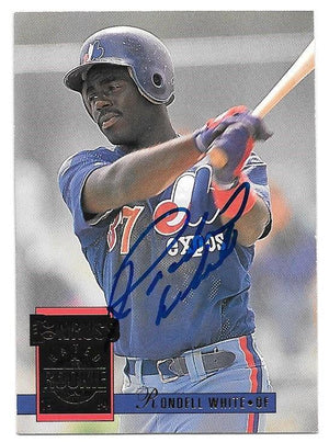 Rondell White Signed 1994 Donruss Baseball Card - Montreal Expos - PastPros