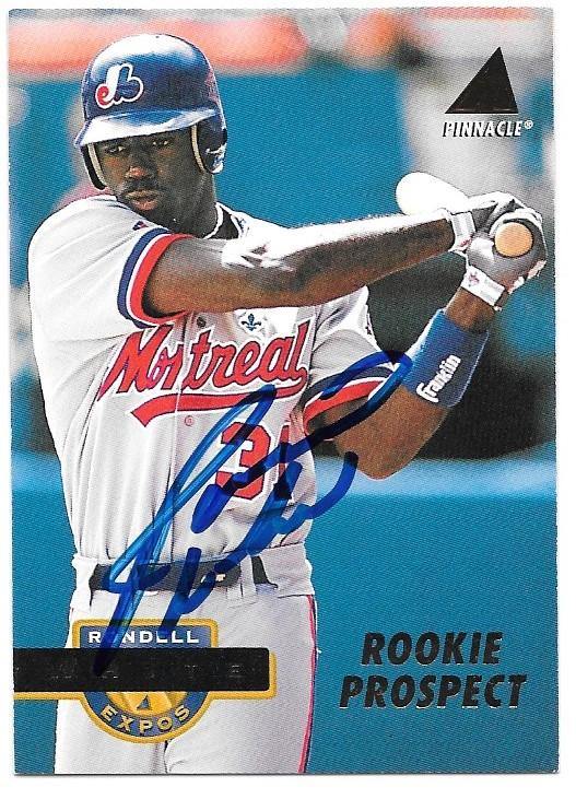 Rondell White Signed 1994 Pinnacle Baseball Card - Montreal Expos - PastPros