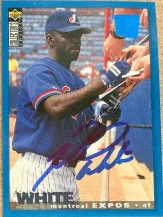Rondell White Signed 1995 Collector's Choice Special Edition Baseball Card - Montreal Expos