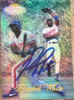 Rondell White Signed 1998 Topps Gold Label Baseball Card - Montreal Expos