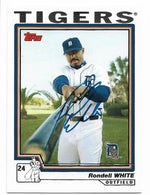 Rondell White Signed 2004 Topps Baseball Card - Detroit Tigers - PastPros