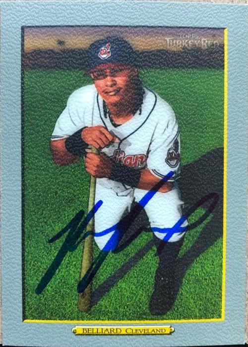 Ronnie Belliard Signed 2005 Topps Turkey Red Baseball Card - Cleveland Indians #427 - PastPros