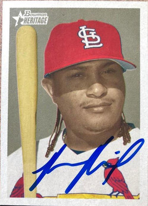 Ronnie Belliard Signed 2006 Bowman Heritage Baseball Card - St Louis Cardinals - PastPros