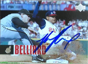 Ronnie Belliard Signed 2006 Upper Deck Baseball Card - Cleveland Indians - PastPros