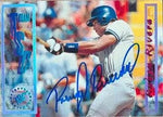 Ruben Rivera Signed 1996 Stadium Club Baseball Card - New York Yankees