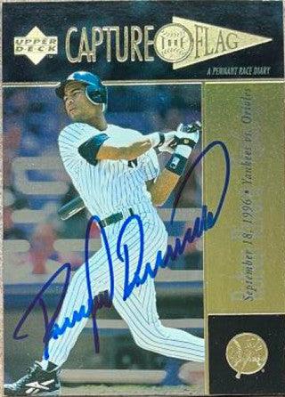 Ruben Rivera Signed 1997 Upper Deck Baseball Card - New York Yankees - PastPros