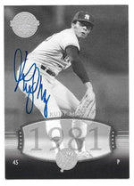 Rudy May Signed 2004 Upper Deck Timeless Teams Baseball Card - New York Yankees - PastPros