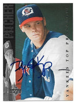 Ryan Karp Signed 1994 Upper Deck Minors Baseball Card - New York Yankees