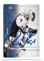 Ryan Smyth Signed 1998 - 99 Upper Deck MVP Hockey Card - Edmonton Oilers - PastPros