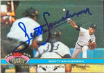 Scott Sanderson Signed 1992 Stadium Club Dome Baseball Card - New York Yankees - PastPros