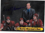 Scotty Bowman Signed 1998-99 Bowman's Best Hockey Card - Detroit Red Wings - PastPros