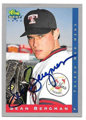 Sean Bergman Signed 1993 Classic Best Baseball Card