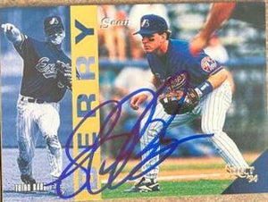 Sean Berry Signed 1994 Score Select Baseball Card - Montreal Expos - PastPros