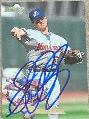 Sean Berry Signed 1995 Donruss Baseball Card - Montreal Expos - PastPros