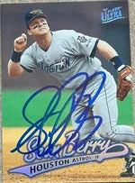 Sean Berry Signed 1997 Fleer Ultra Baseball Card - Houston Astros