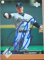 Sean Berry Signed 1997 Upper Deck Baseball Card - Houston Astros - PastPros