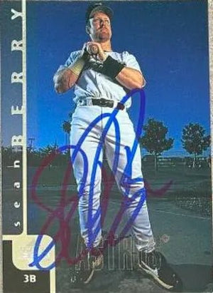 Sean Berry Signed 1998 Upper Deck Baseball Card - Houston Astros